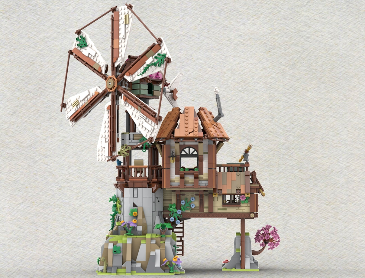 Mountain Windmill 910003 | LEGO Bricklink | Buy online at the