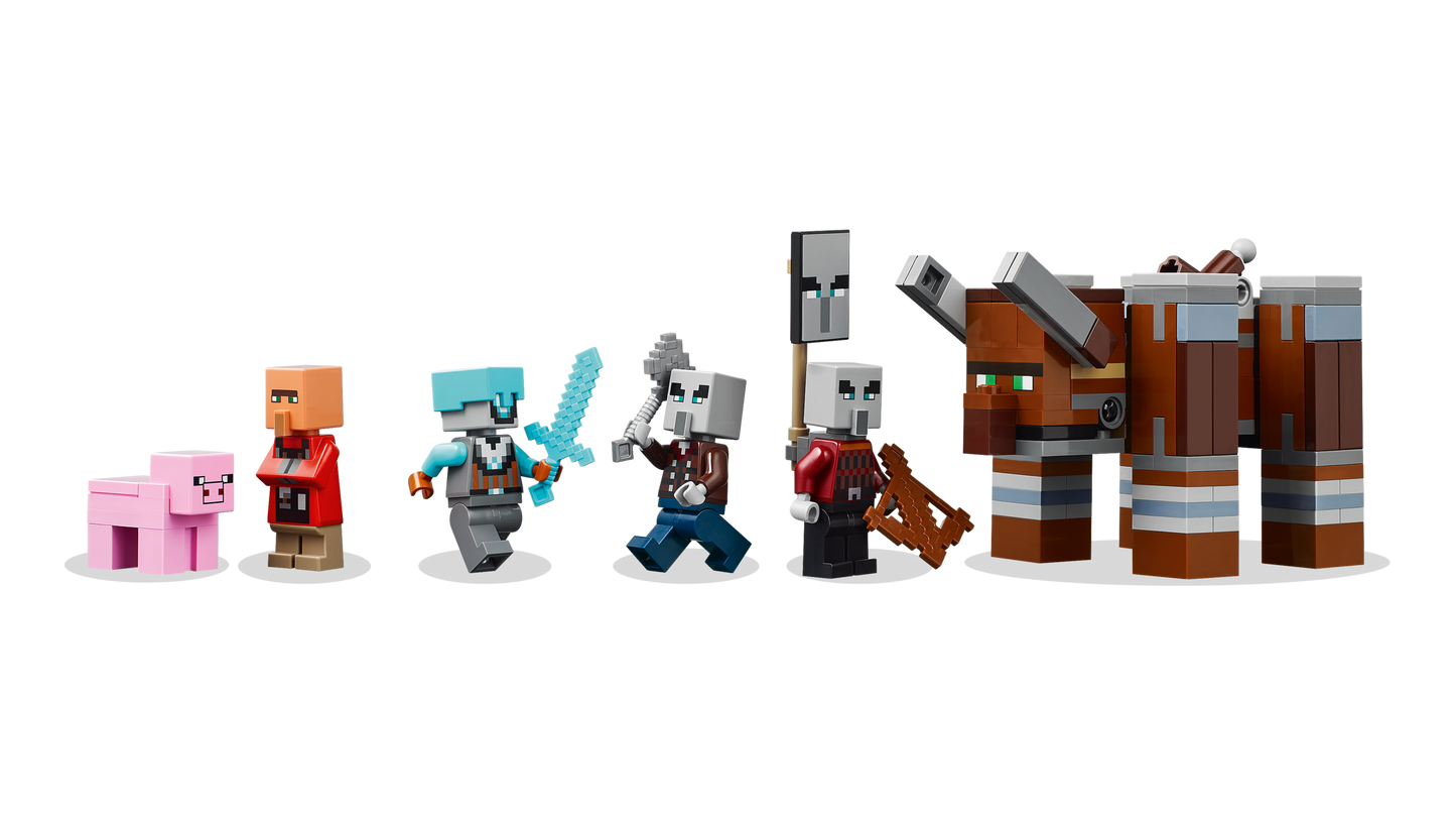 The Pillager Outpost and Ravager