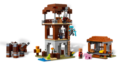 The Pillager Outpost and Ravager