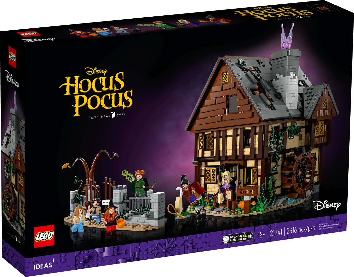 Disney Hocus Pocus: The Sanderson Sisters' Cottage