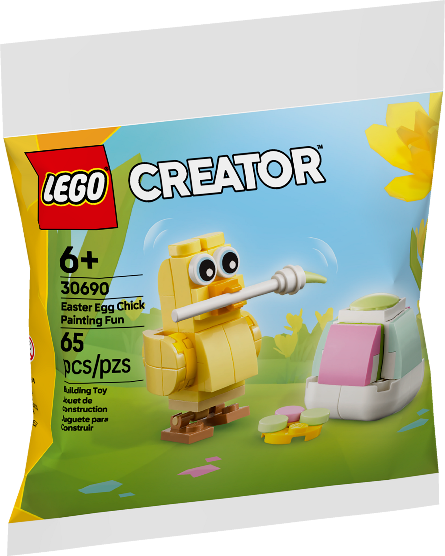 Easter Egg Chick Painting Fun