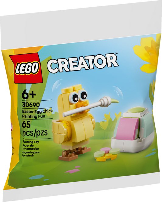 Easter Egg Chick Painting Fun