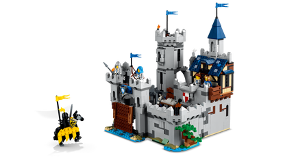 Medieval Horse Knight Castle