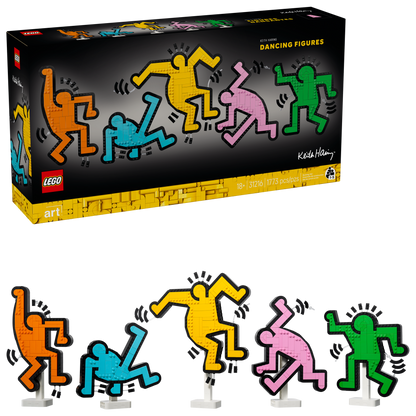 Keith Haring - Dancing Figures