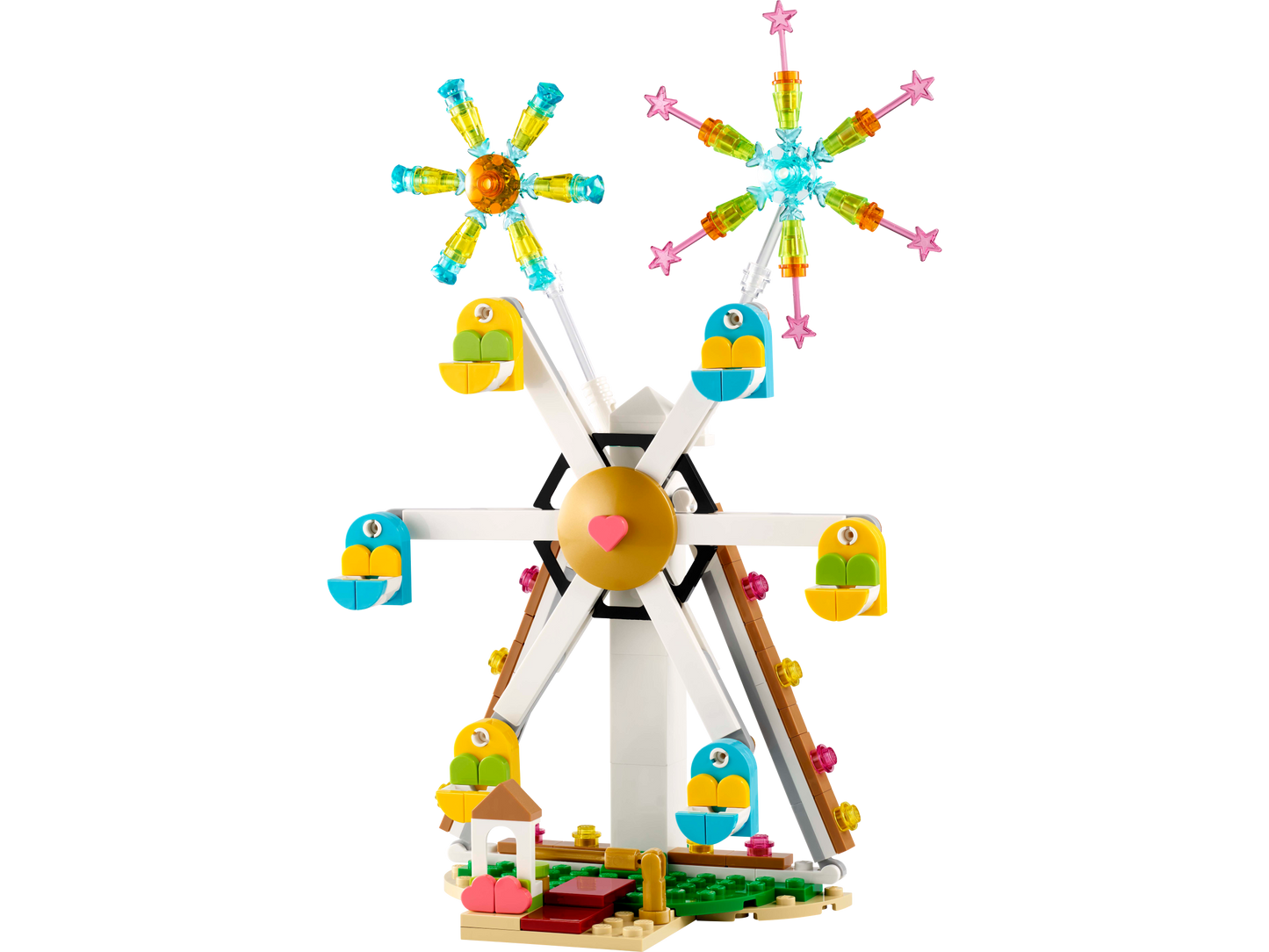 Celebration: Ferris Wheel with Fireworks