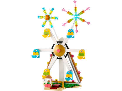 Celebration: Ferris Wheel with Fireworks