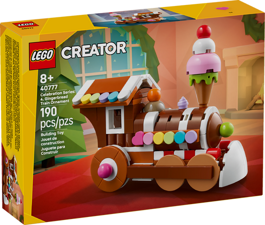 Celebration Series: Gingerbread Train Ornament