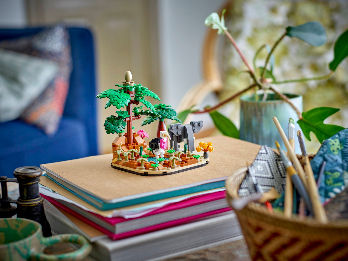 African Savanna Diorama