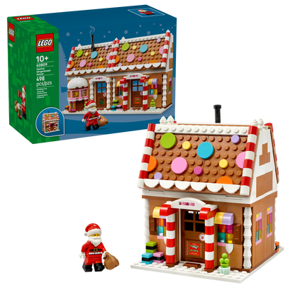 Festive Gingerbread House