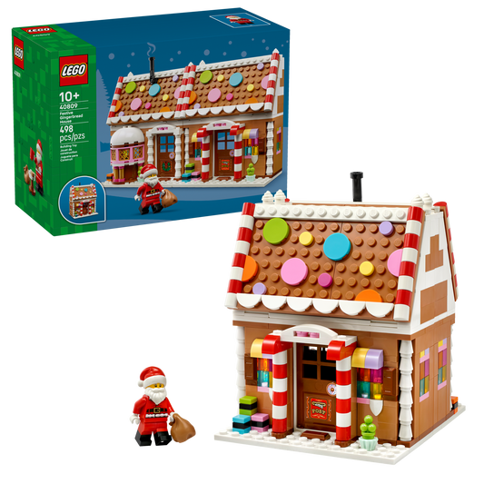 Festive Gingerbread House