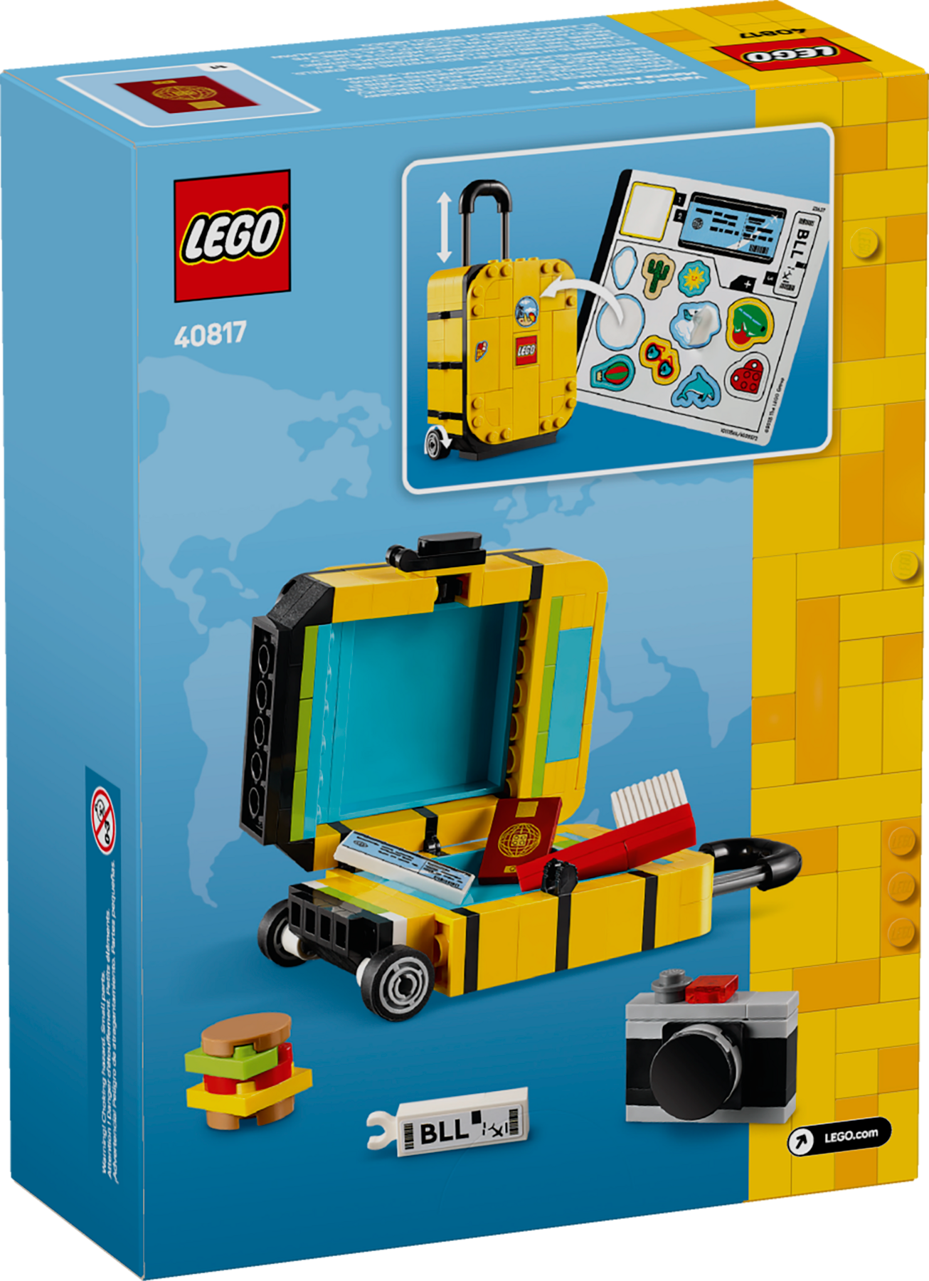 Yellow Travel Suitcase