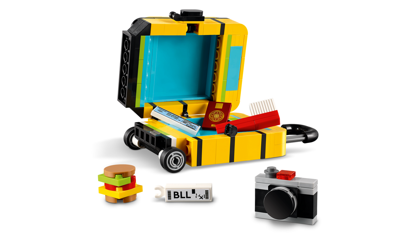 Yellow Travel Suitcase