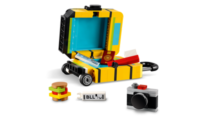 Yellow Travel Suitcase