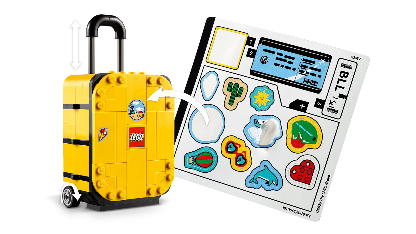 Yellow Travel Suitcase