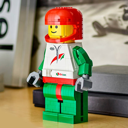 Up-Scaled Racing Driver Minifigure