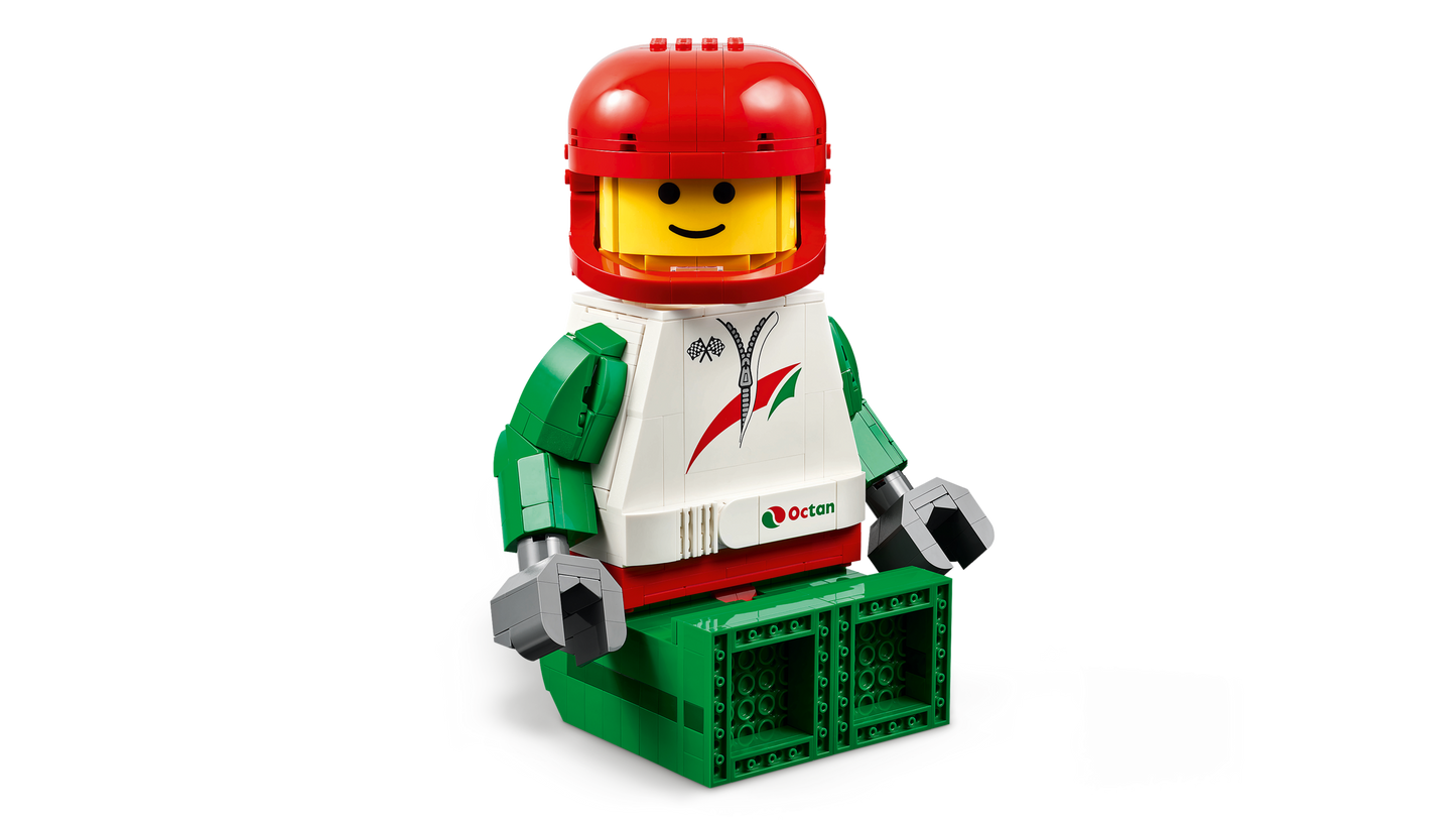 Up-Scaled Racing Driver Minifigure