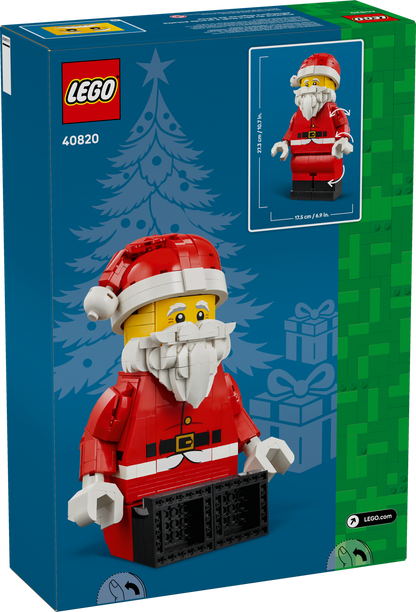 Up-Scaled Santa Minifigure