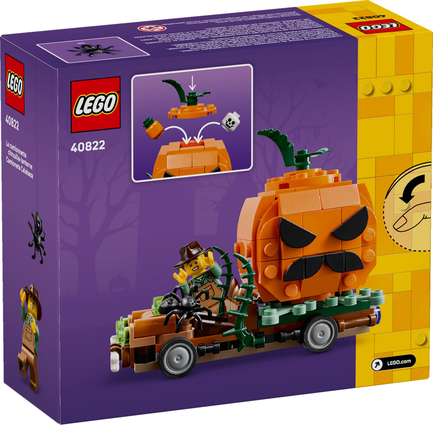 Jack-O'-Lantern Pickup Truck