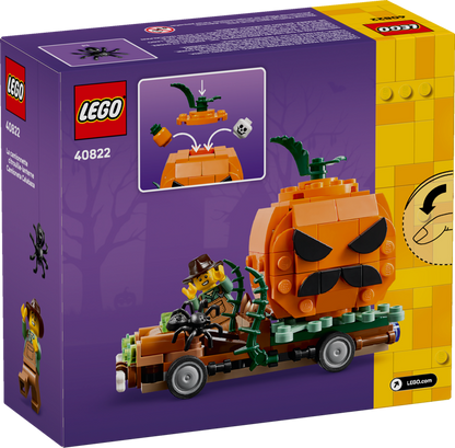 Jack-O'-Lantern Pickup Truck