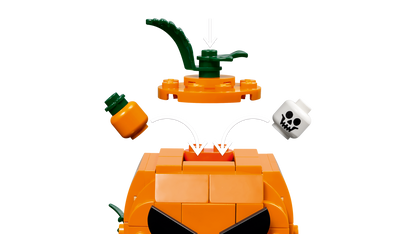 Jack-O'-Lantern Pickup Truck