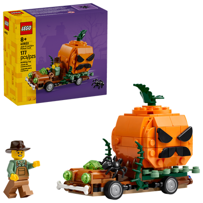Jack-O'-Lantern Pickup Truck