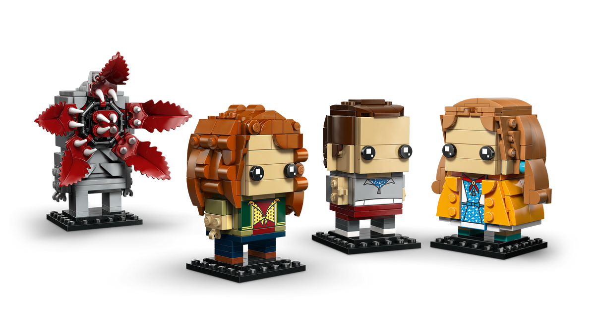 Eleven, Max, Demogorgon and Holly Figures