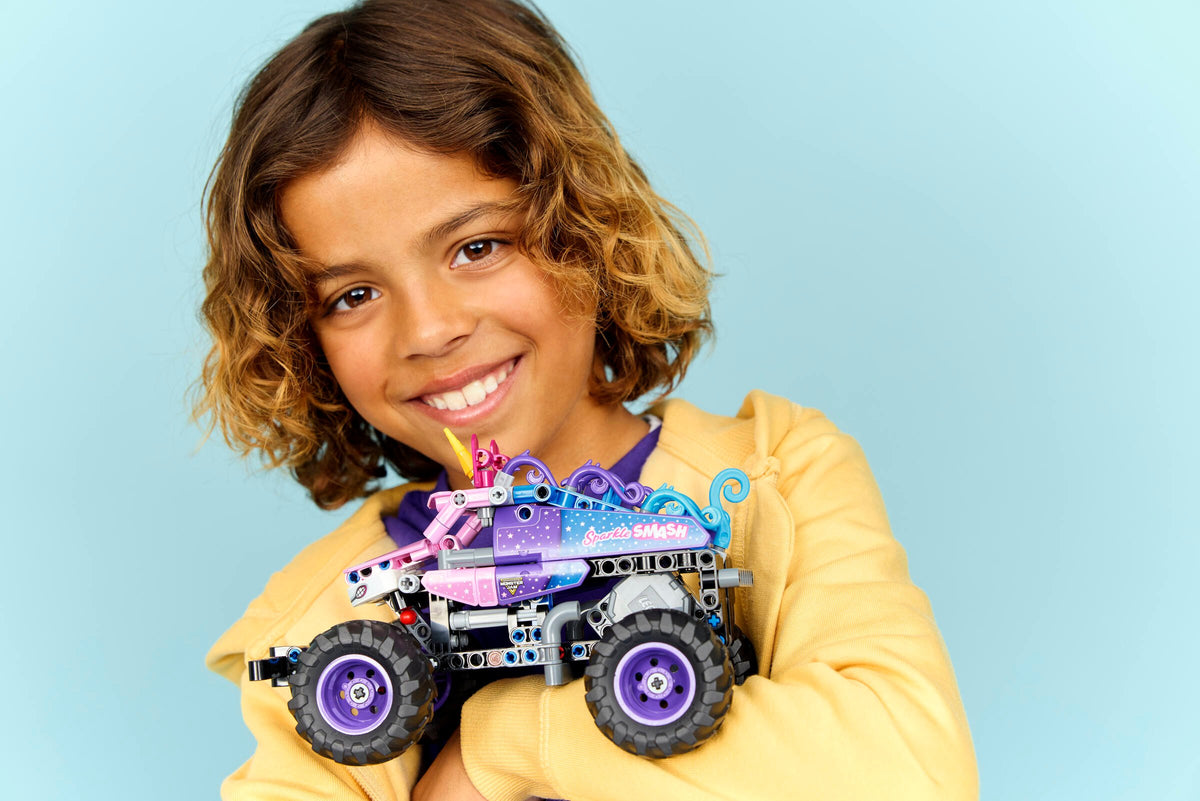 Monster Jam™ Sparkle Smash™ Pull-Back