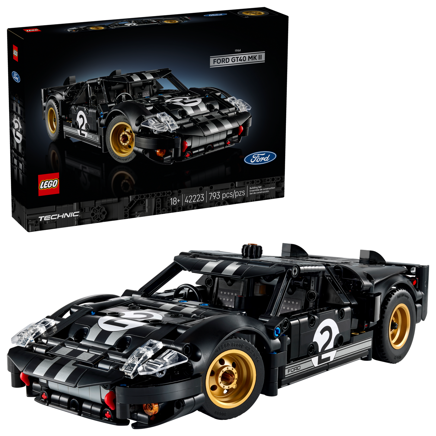 1966 Ford GT40 MKII Race Car