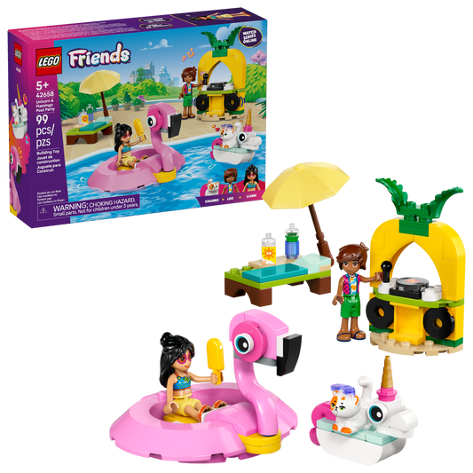 Unicorn & Flamingo Pool Party