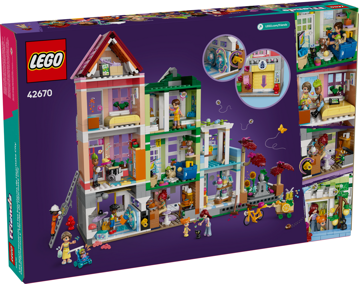 LEGO® set 42670 product box