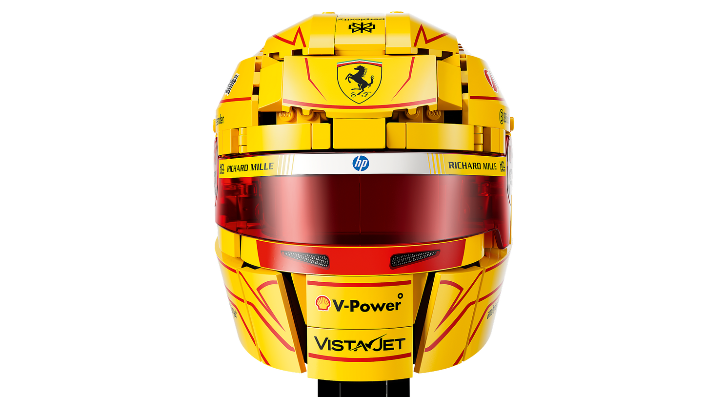 Scuderia Ferrari HP Lewis Hamilton Helmet