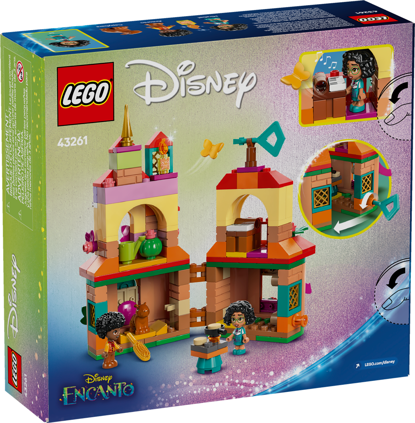LEGO® set 43261 product box