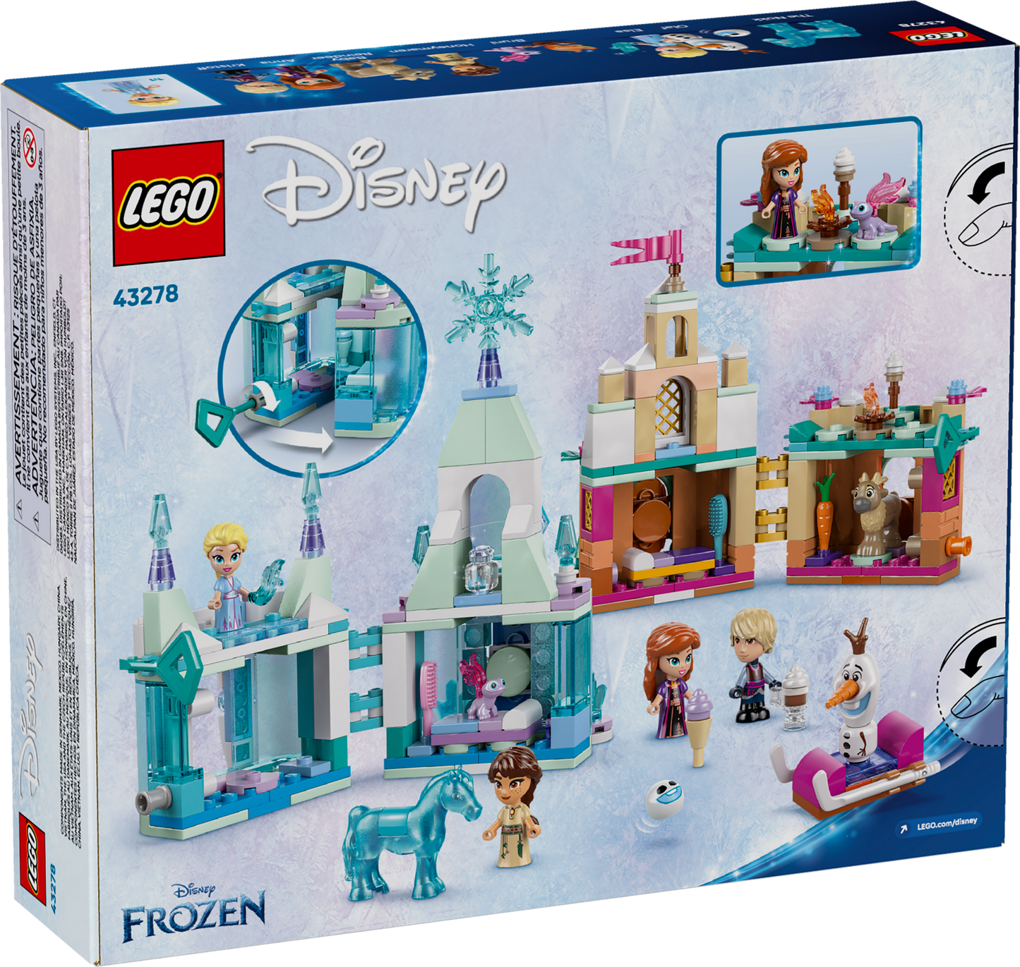 Mini Arendelle Castle & Elsa's Ice Palace