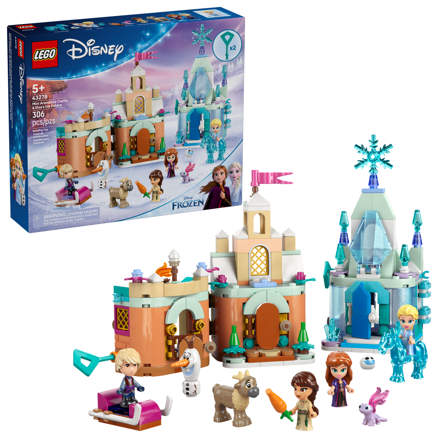 Mini Arendelle Castle & Elsa's Ice Palace