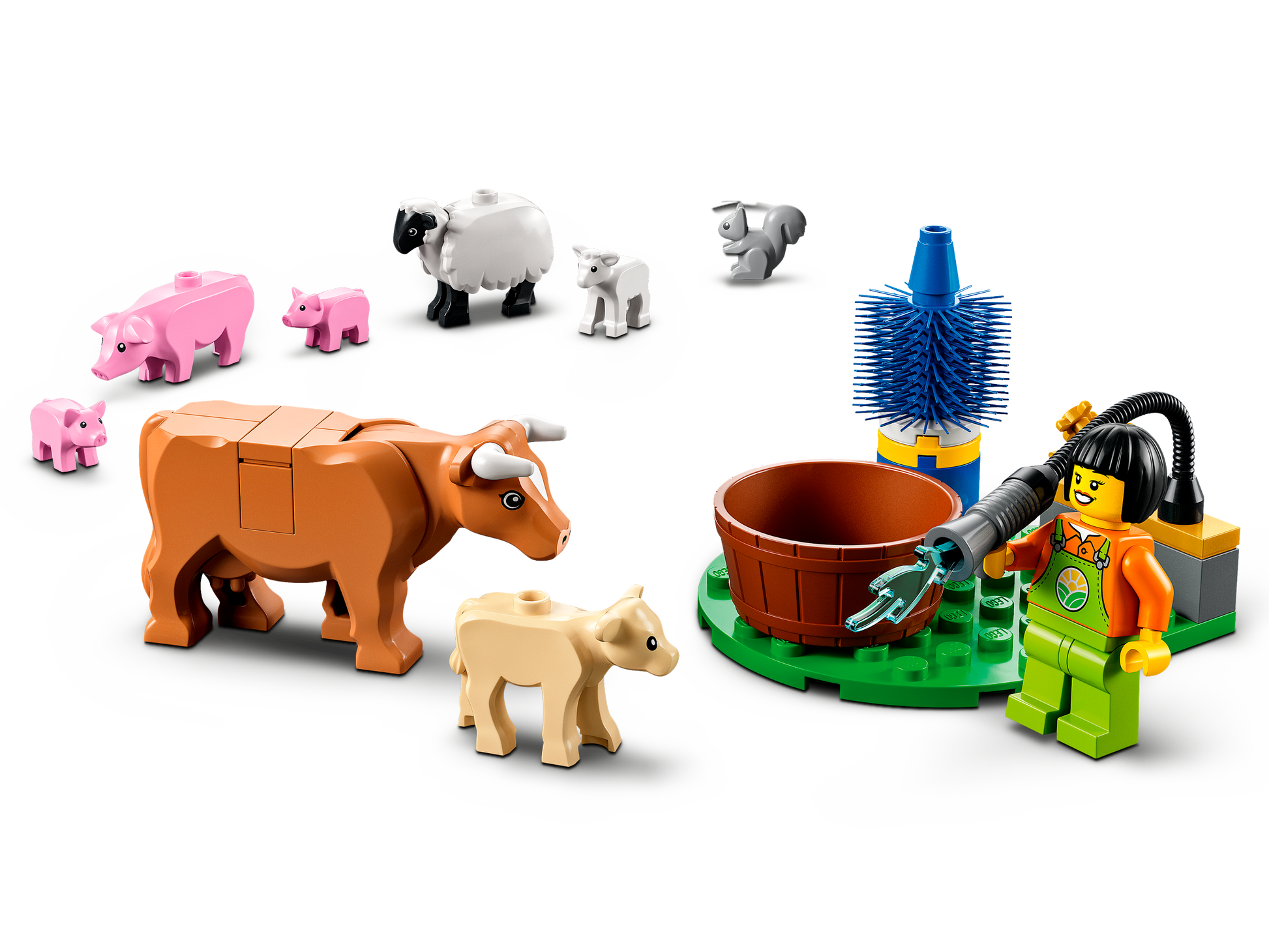 Farm animal lego set hotsell