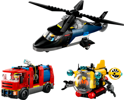 Helicopter, Fire Truck & Submarine Remix