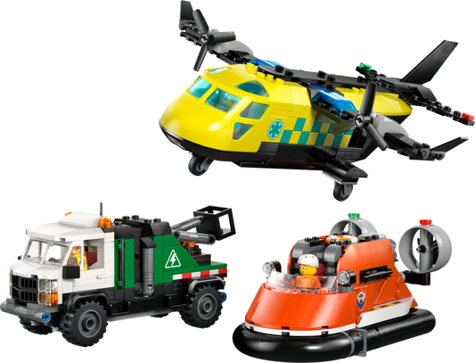 Airplane, Service Truck & Hovercraft Remix