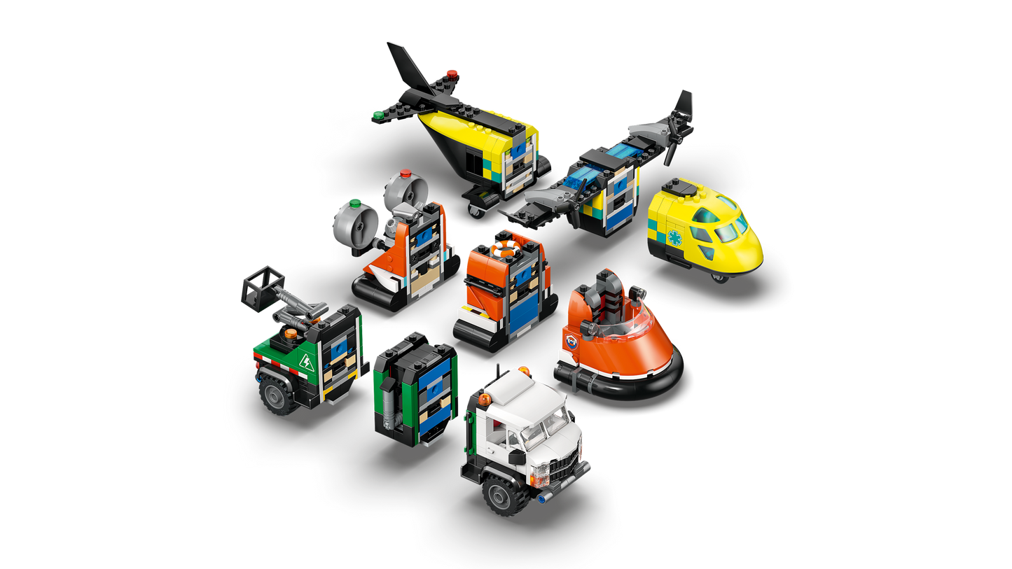 Airplane, Service Truck & Hovercraft Remix