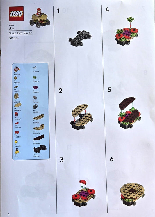 LEGO® Set 6562113 Soap Box Racer M&T
