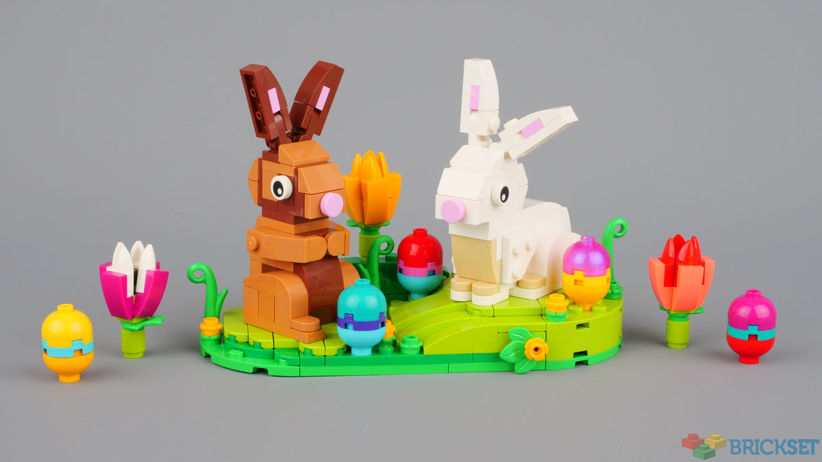 Easter Rabbits Display
