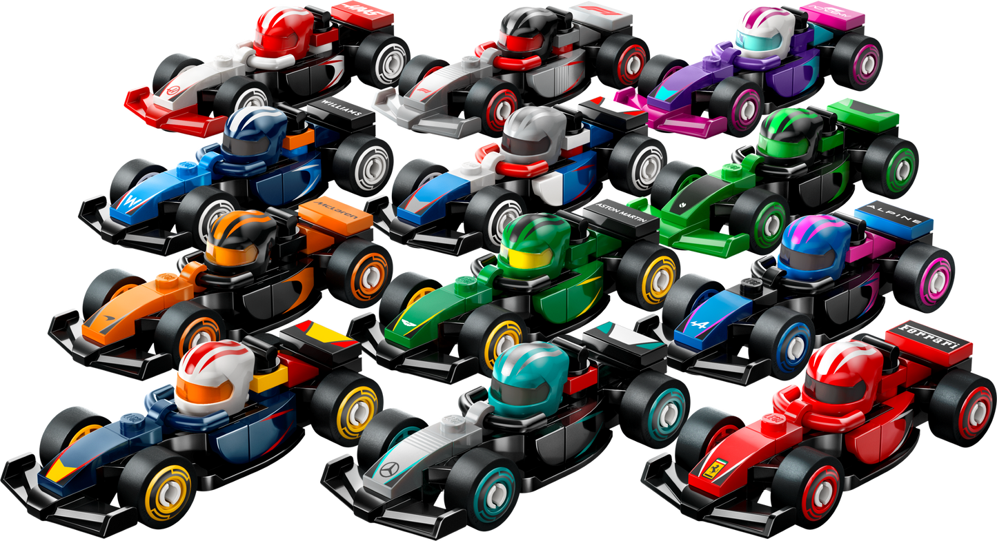 F1® Collectible Race Cars - Complete