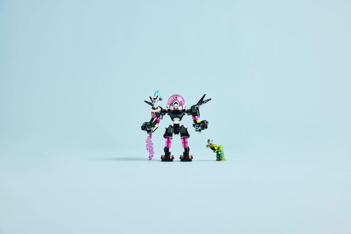 Mateo vs. Cyber Brain Mech