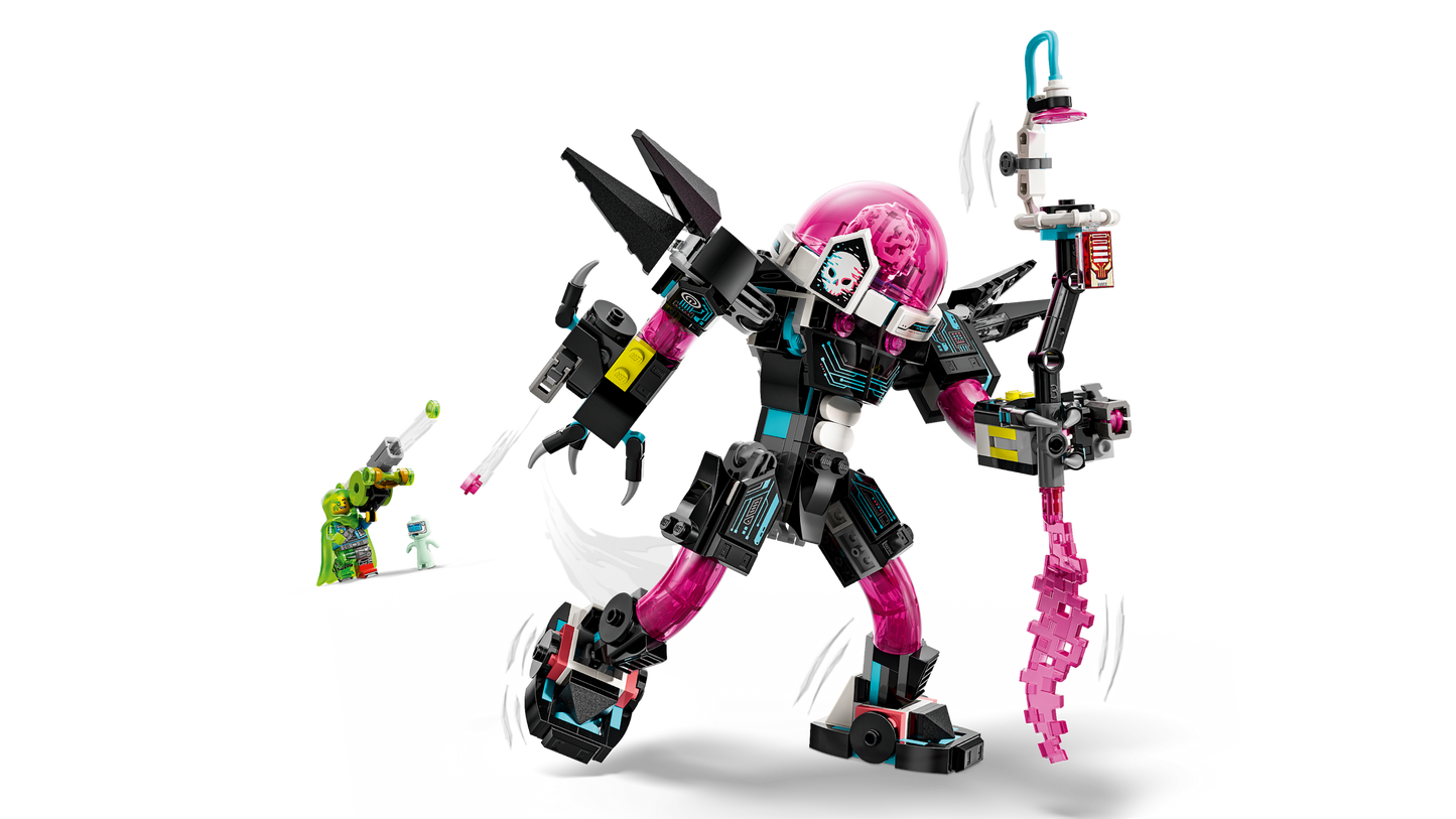 Mateo vs. Cyber Brain Mech