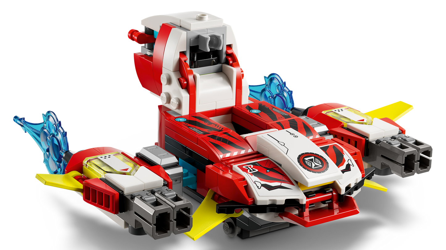 Cooper's Tiger Mech & Zero's Hot Rod Car