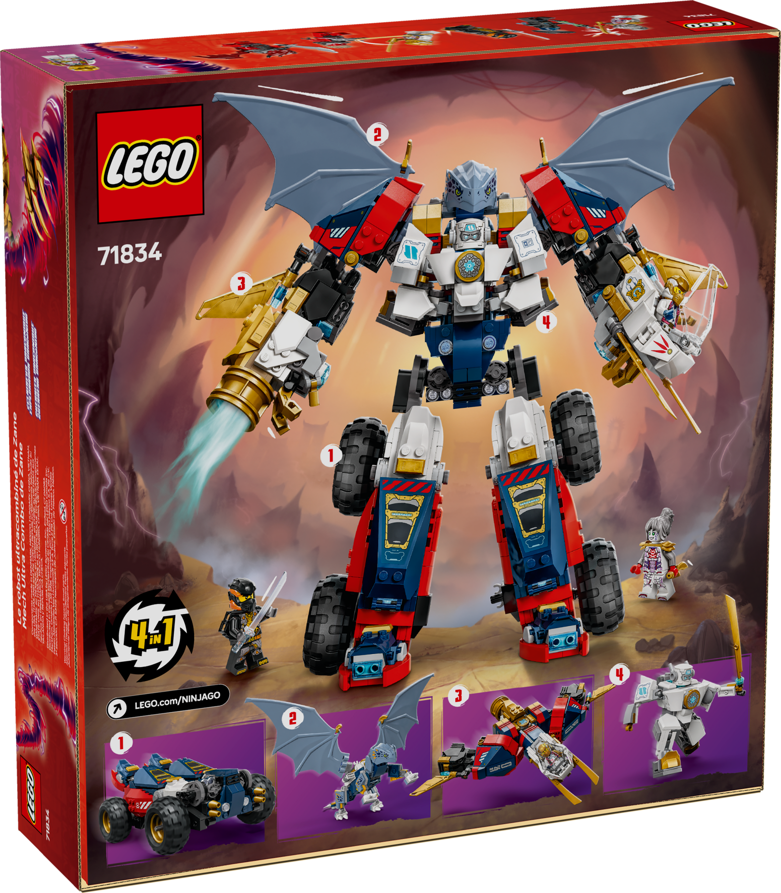 LEGO® set 71834 product box