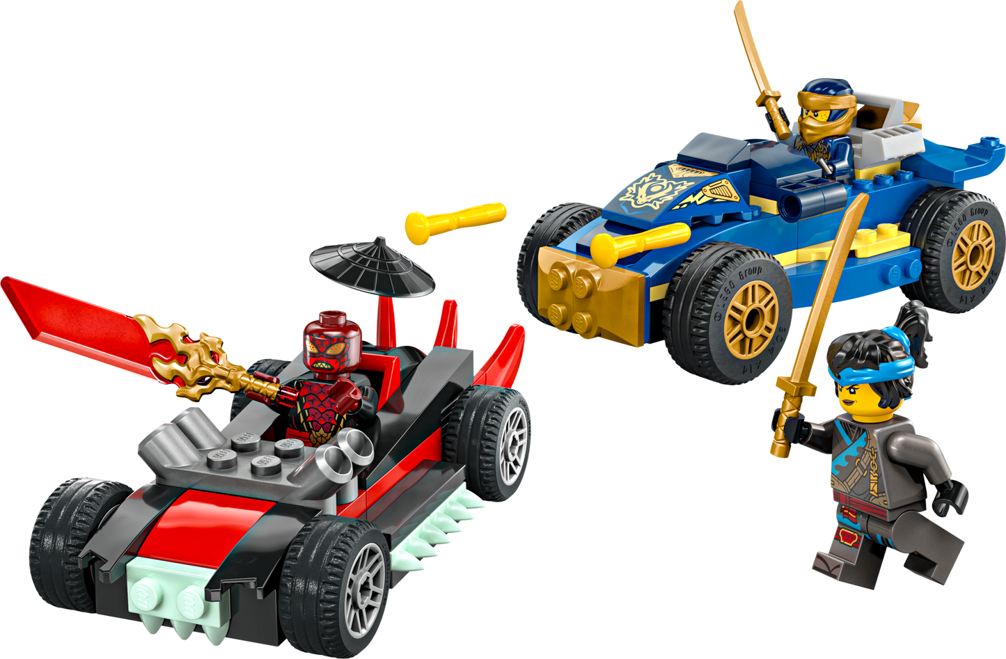 Rogue vs. Drix Race Car Duel