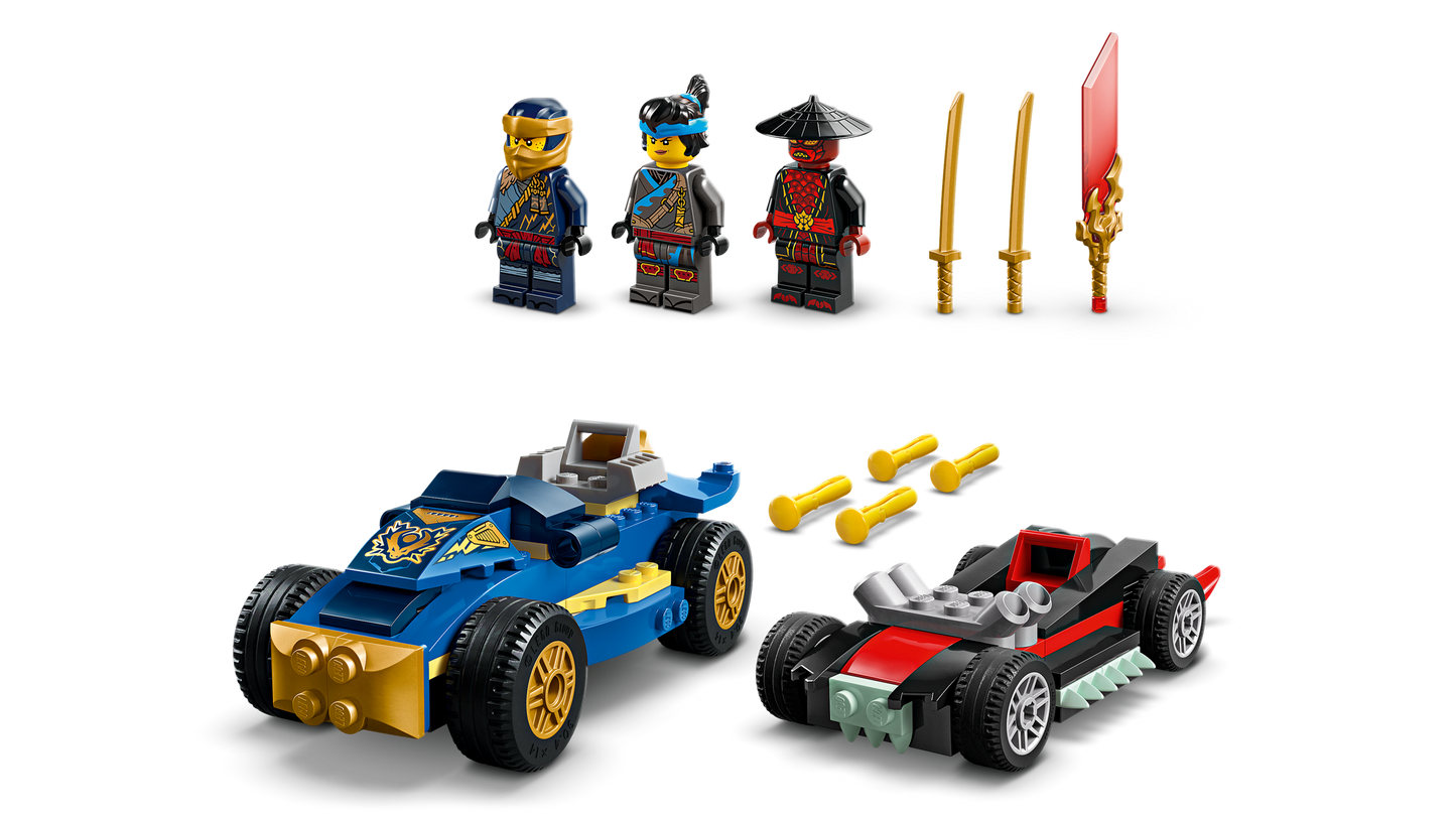 Rogue vs. Drix Race Car Duel