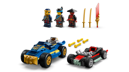 Rogue vs. Drix Race Car Duel