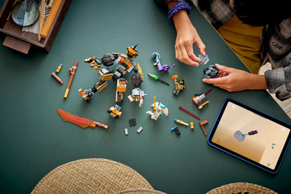 Cole's Mission Mech & Dragon Zane