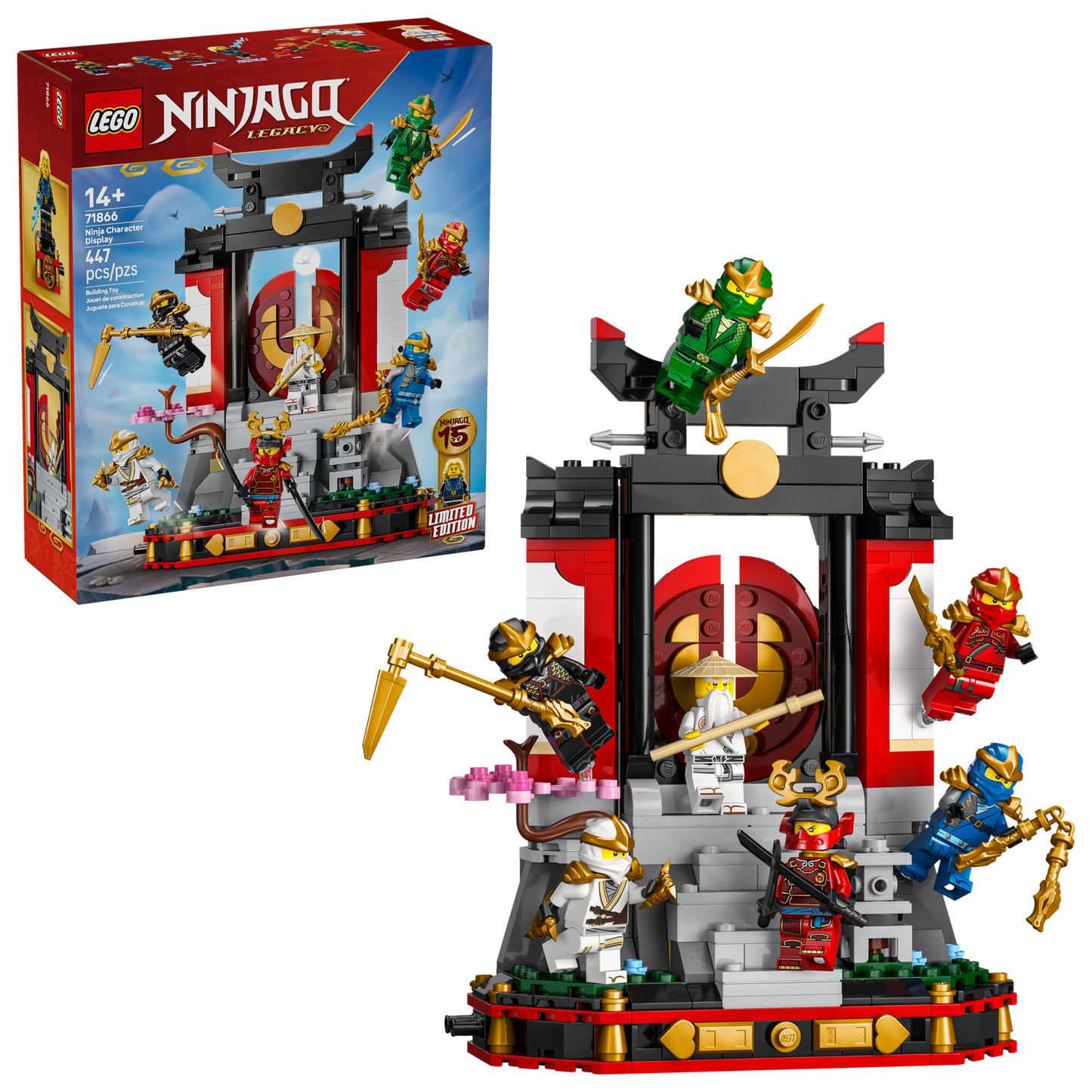 Ninja Character Display 15th Anniversary